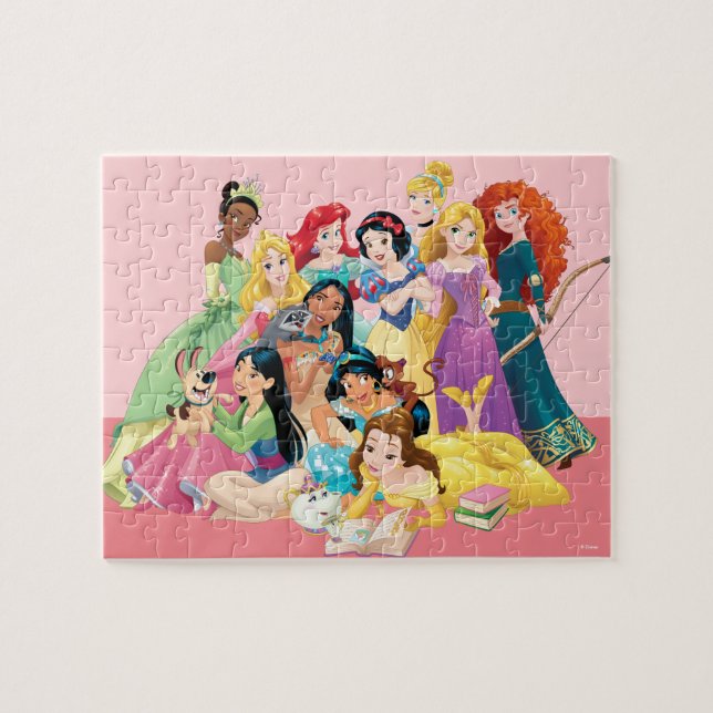 Disney Princess Friends Jigsaw Puzzle (Horizontal)