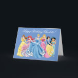 Disney Princess | Happy Birthday Card<br><div class="desc">Personalize this Disney Princess Birthday card with your own text.</div>