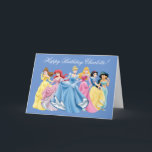 Disney Princess | Happy Birthday Card<br><div class="desc">Personalize this Disney Princess Birthday card with your own text.</div>