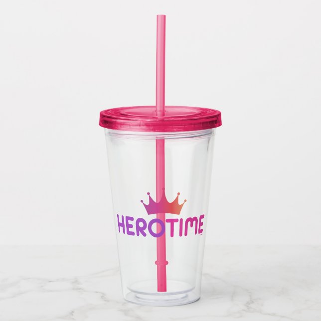 Disney Princess | Hero Time Acrylic Tumbler (Front)