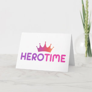Disney Princess   Hero Time Card