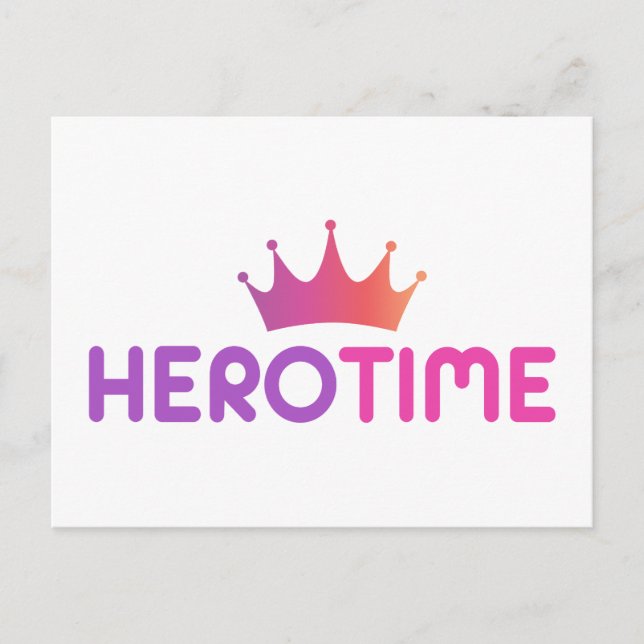 Disney Princess | Hero Time Postcard (Front)