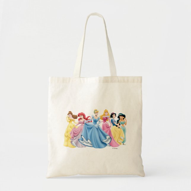 Disney Princess | Holding Dresses Out Tote Bag (Front)