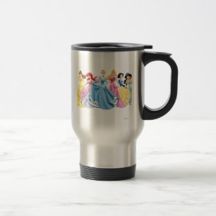 Disney Princess Holding Dresses Out Travel Mug