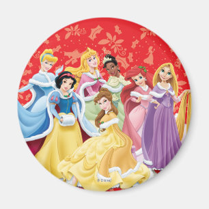 Disney Princess   Holiday Dresses Magnet