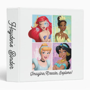 Disney Princess "Imagine, Create, Explore!" Binder