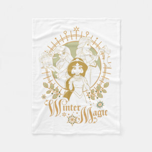 Disney Princess Ornaments   Winter Magic Fleece Blanket