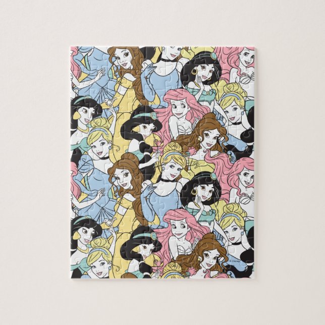 Disney Princess | Oversized Pattern Jigsaw Puzzle (Vertical)