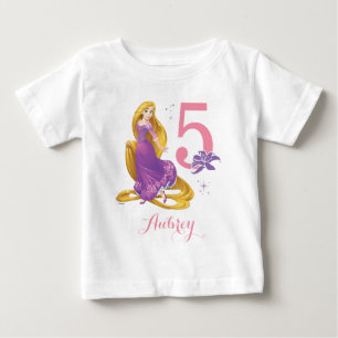 Disney Princess   Rapunzel Birthday Baby T-Shirt