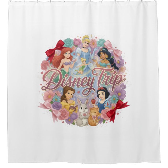 Disney Princess SHOWER CURTAINS (Front)