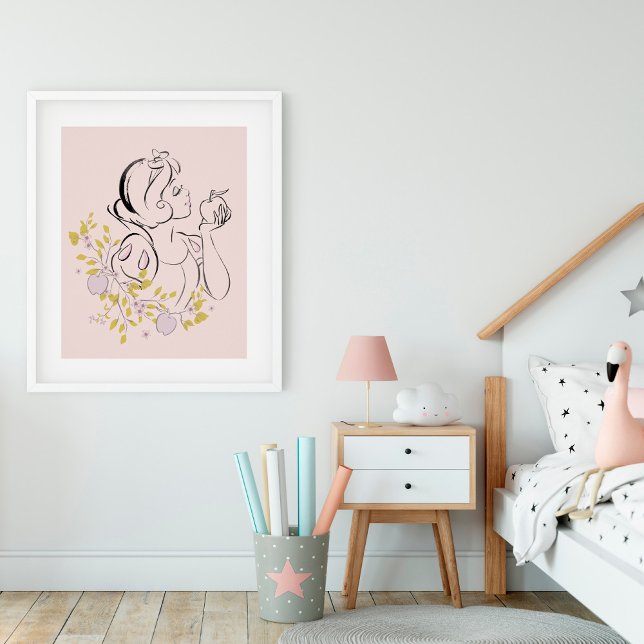Disney Princess Snow White Pink Nursery Poster (Creator Uploaded)