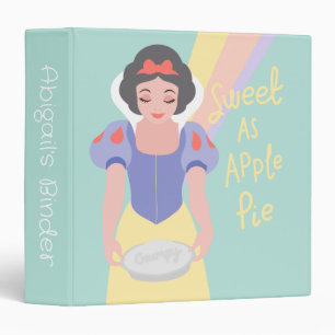 Disney Princess Snow White Sweet as Apple Pie Binder