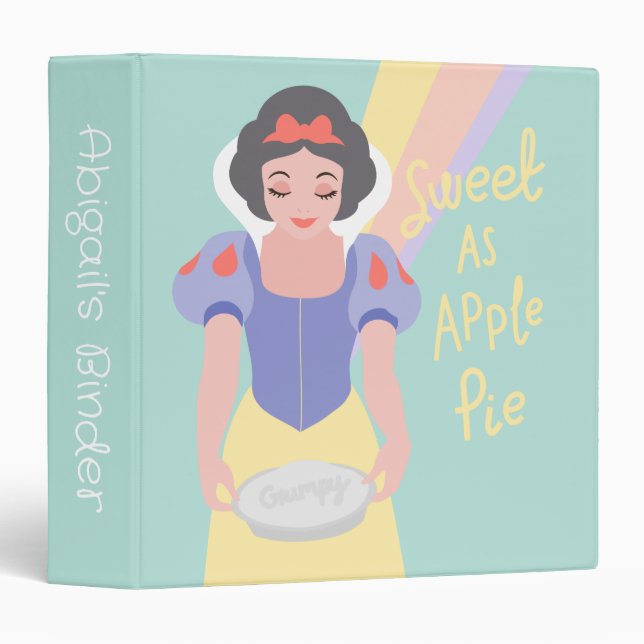 Disney Princess Snow White | Sweet as Apple Pie Binder (Front/Spine)