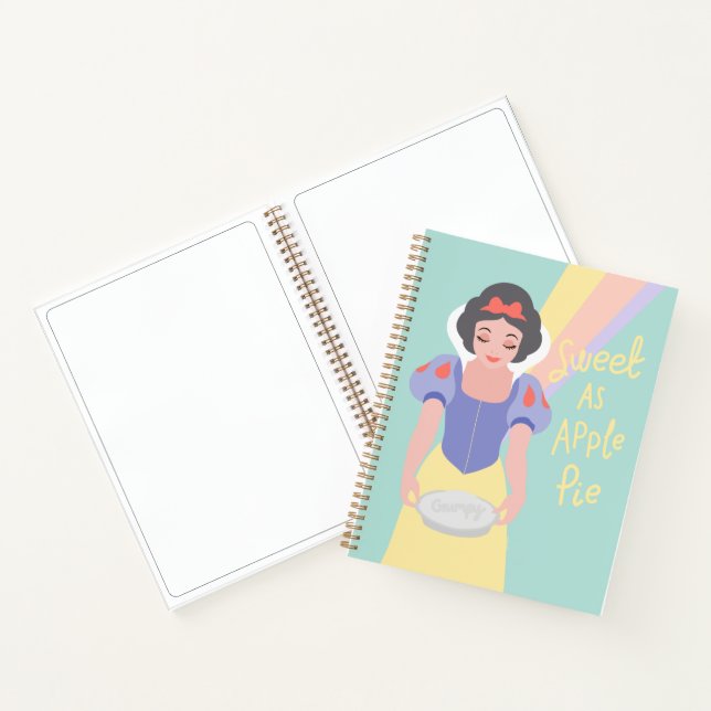 Disney Princess Snow White | Sweet as Apple Pie Notebook (Inside)