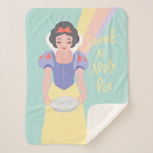 Disney Princess Snow White   Sweet as Apple Pie Sherpa Blanket
