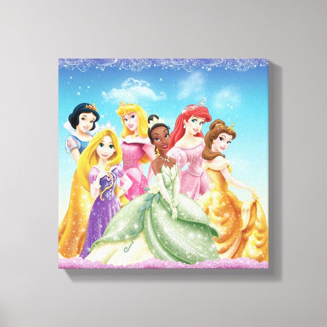 Disney Princess | Tiana Featured Centre Canvas Print (Front)