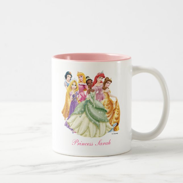 Disney Princess | Tiana Featured Centre Two-Tone Coffee Mug (Right)