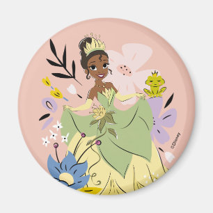 Disney Princess   Tiana in the Garden Magnet