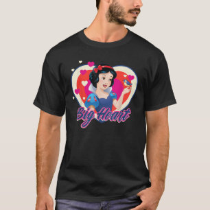 Disney Princess Valentine s Day Snow White Big Hea T-Shirt
