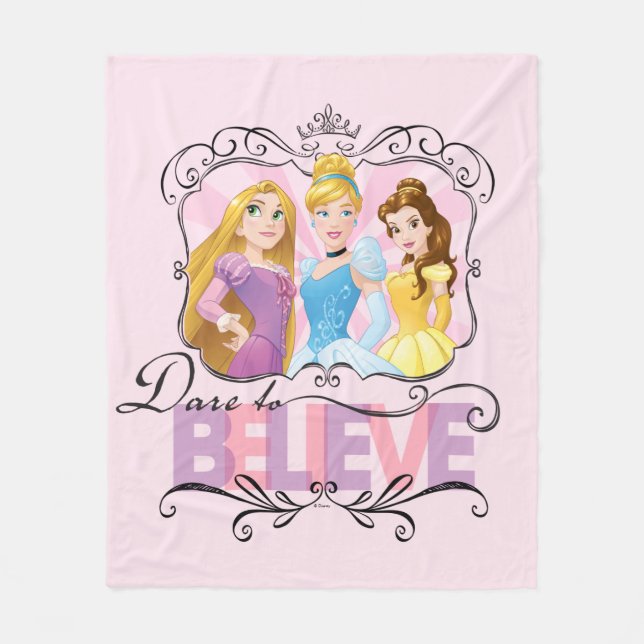 Disney Princesses | Dare To Believe Fleece Blanket (Front)