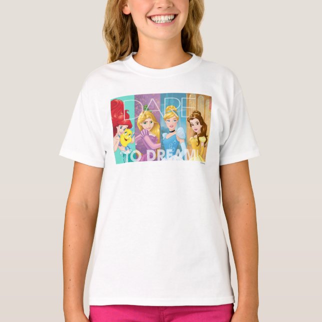 Disney Princesses | Dare To Dream T-Shirt (Front)