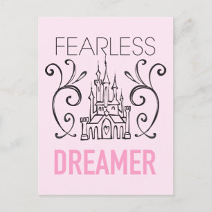 Disney Princesses   Fearless Dreamer Postcard