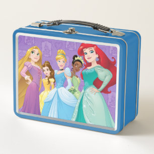 Disney Princesses   Fearless Is Fierce Metal Lunch Box