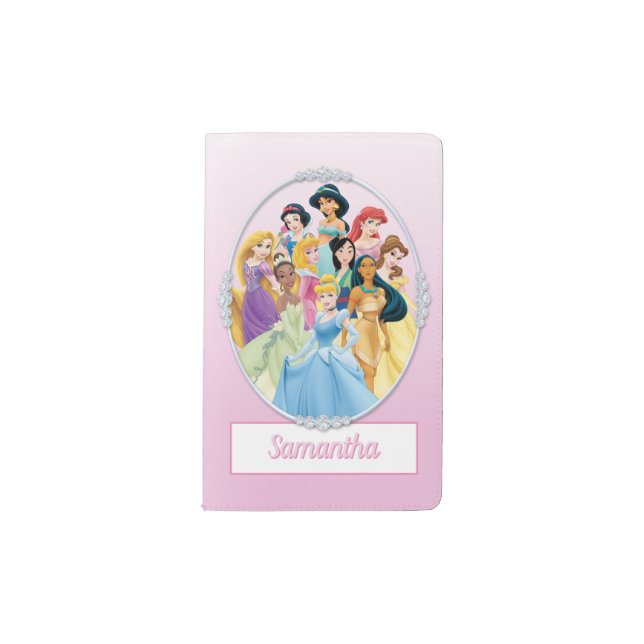 Disney Princesses - Name Pocket Moleskine Notebook (Front)