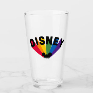 Disney Rainbow Starburst Glass