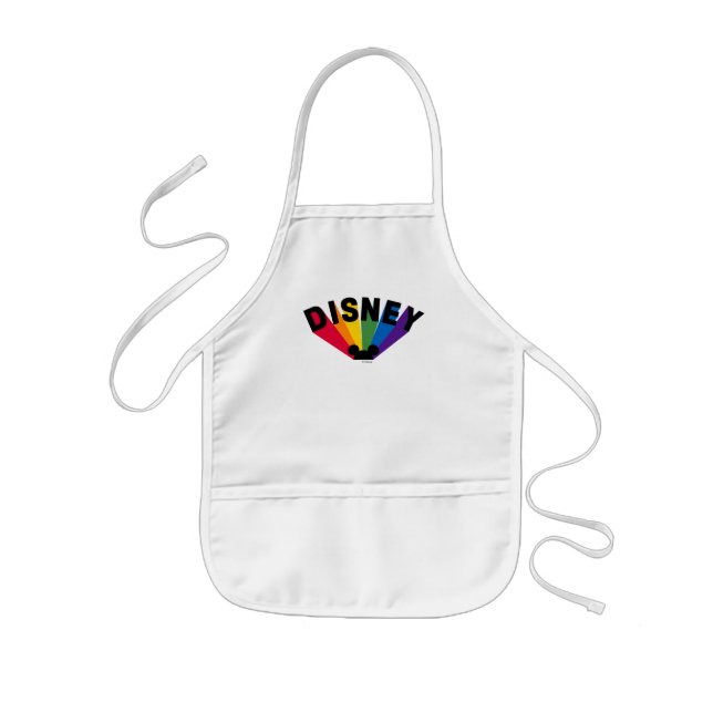 Disney Rainbow Starburst Kids Apron (Front)