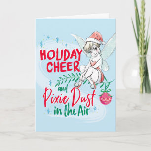 Disney   Tinker Bell   Holiday Cheer Quote Card