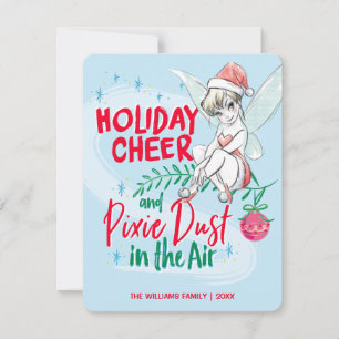 Disney   Tinker Bell   Holiday Cheer Quote - Photo Card