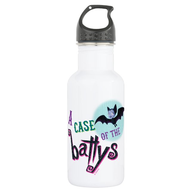 Disney | Vampirina - Funny Bat Quote 532 Ml Water Bottle (Front)