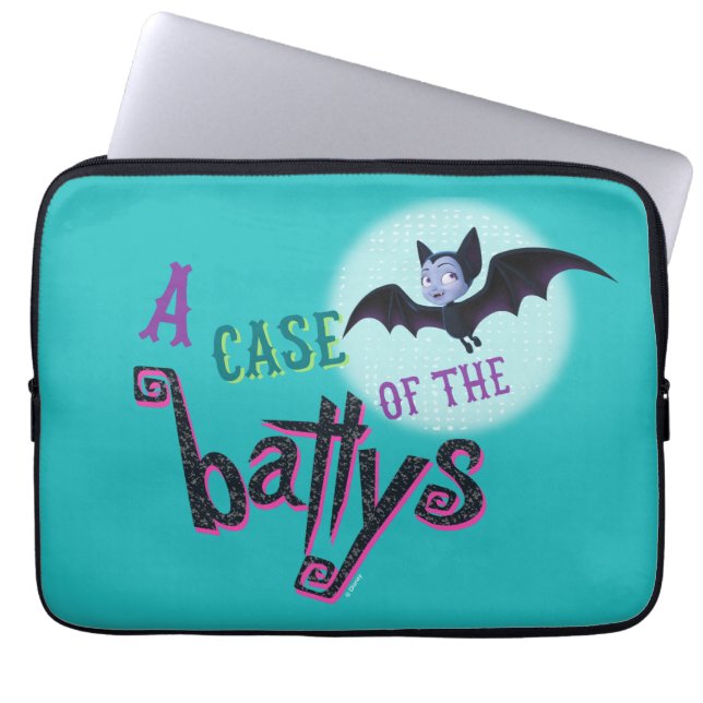 Disney | Vampirina - Funny Bat Quote Laptop Sleeve (Front)