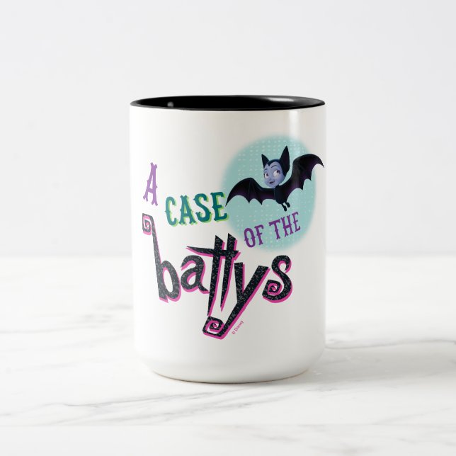 Disney | Vampirina - Funny Bat Quote Two-Tone Coffee Mug (Center)