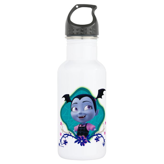 Disney | Vampirina - Vee - Gothic Floral 532 Ml Water Bottle (Front)