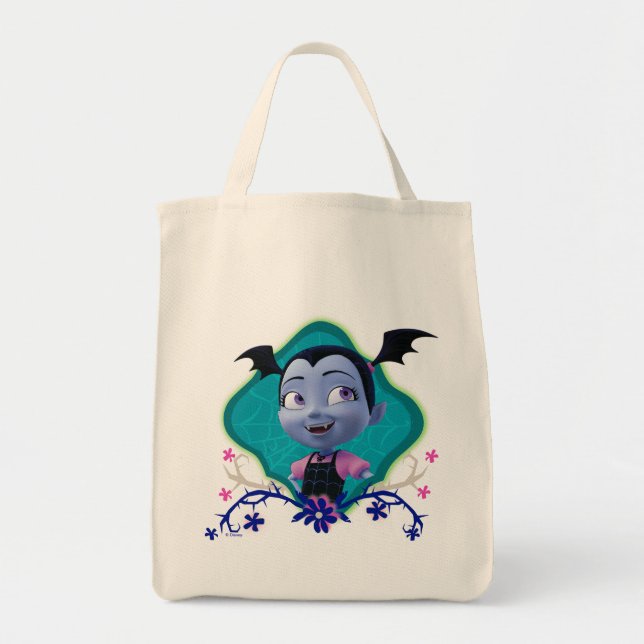 Disney | Vampirina - Vee - Gothic Floral Tote Bag (Front)