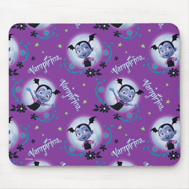 Disney | Vampirina - Vee - Gothic Pattern Mouse Pad (Front)