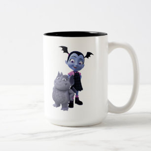 Disney   Vampirina - Vee & Gregoria - Cool Gothic Two-Tone Coffee Mug