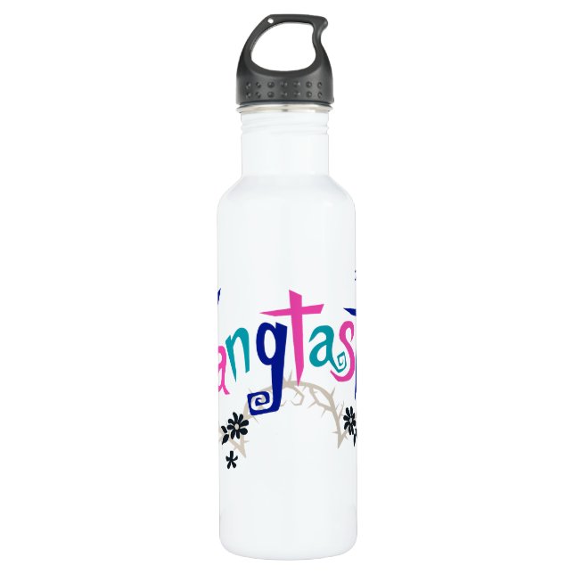 Disney | Vampirina - Vee - Spooky Typography 710 Ml Water Bottle (Front)