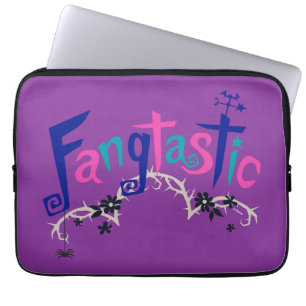 Disney   Vampirina - Vee - Spooky Typography Laptop Sleeve