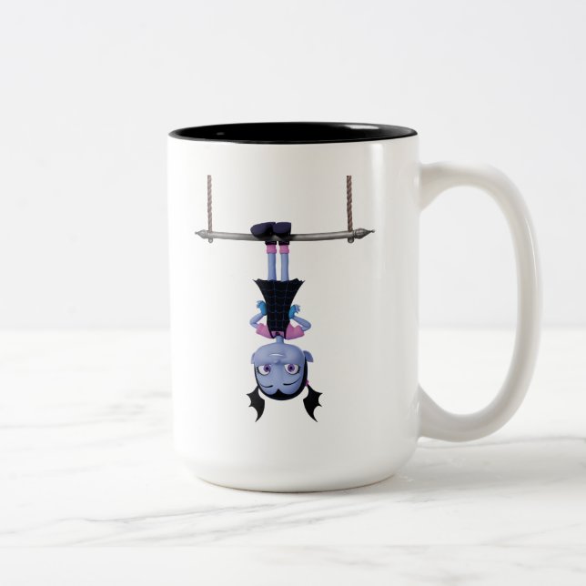 Disney | Vampirina - Vee - Spooky Typography Two-Tone Coffee Mug (Right)
