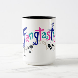 Disney Vampirina - Vee - Spooky Typography Two-Tone Coffee Mug