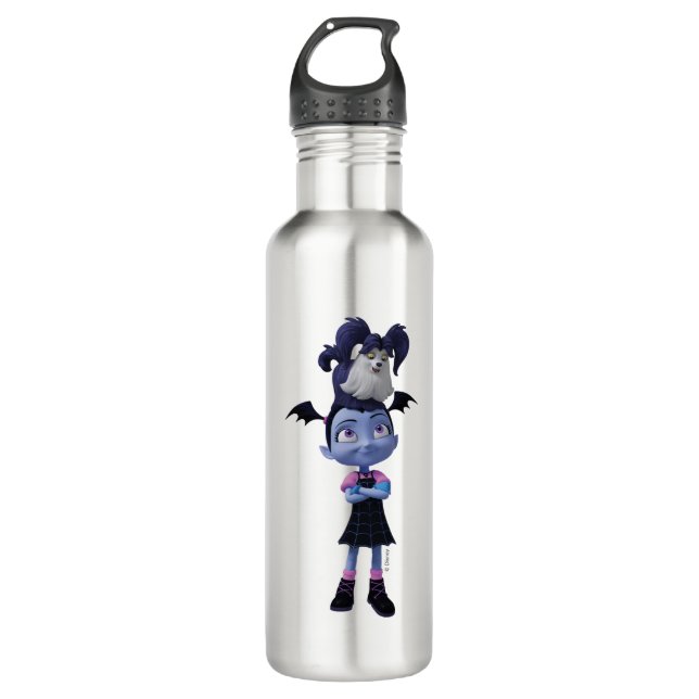 Disney | Vampirina - Vee & Wolfie - Best Friends 710 Ml Water Bottle (Front)