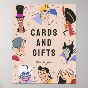 Disney Villains Birthday - Cards & Gifts Poster