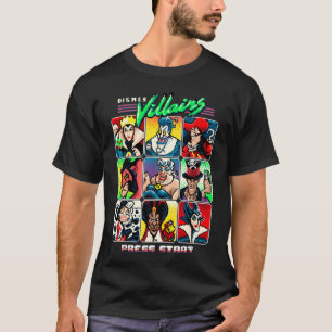Disney Villains Group Video Game Character T-Shirt