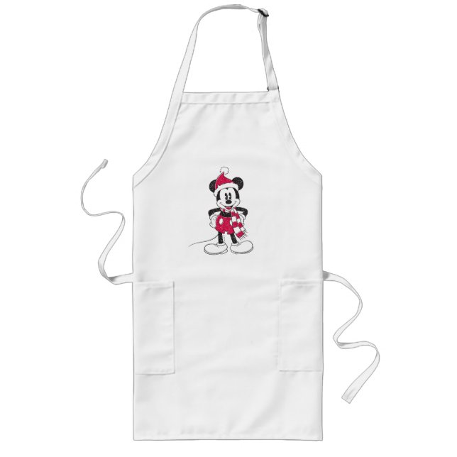 Disney | Vintage Mickey - Festive Fun Long Apron (Front)