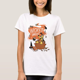 Disney Vintage Pluto Wicked Sweet Halloween T-Shirt