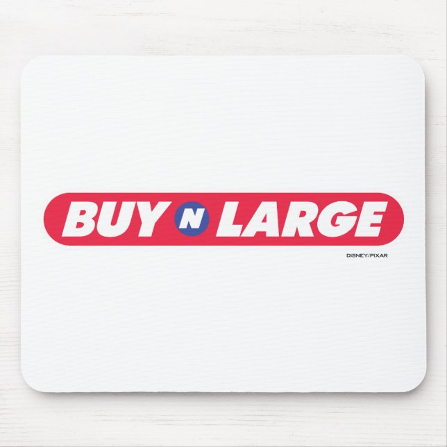 Disney WALL-E "Buy N Large" Logo Mouse Pad (Front)
