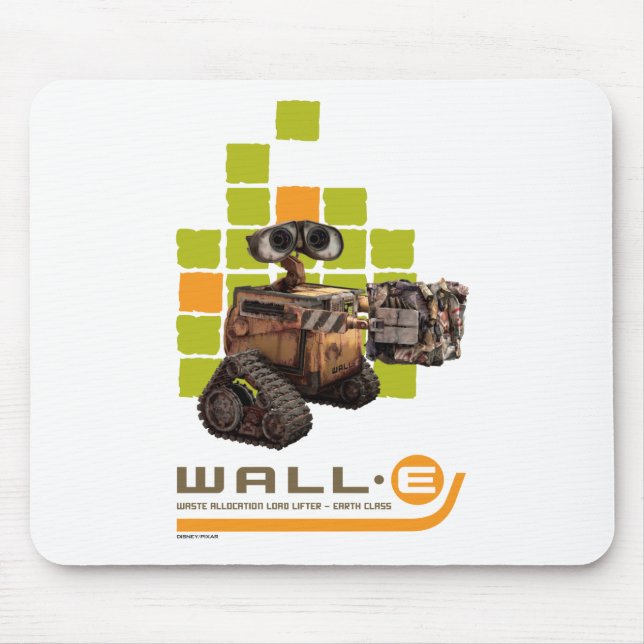 Disney WALL-E Giving Metal Mouse Pad (Front)